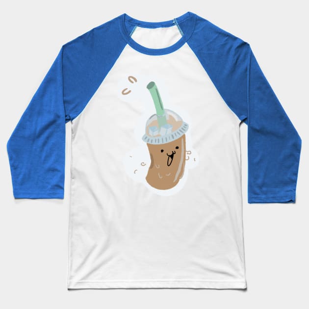 Ice coffee time! Baseball T-Shirt by MarshallArtsMise